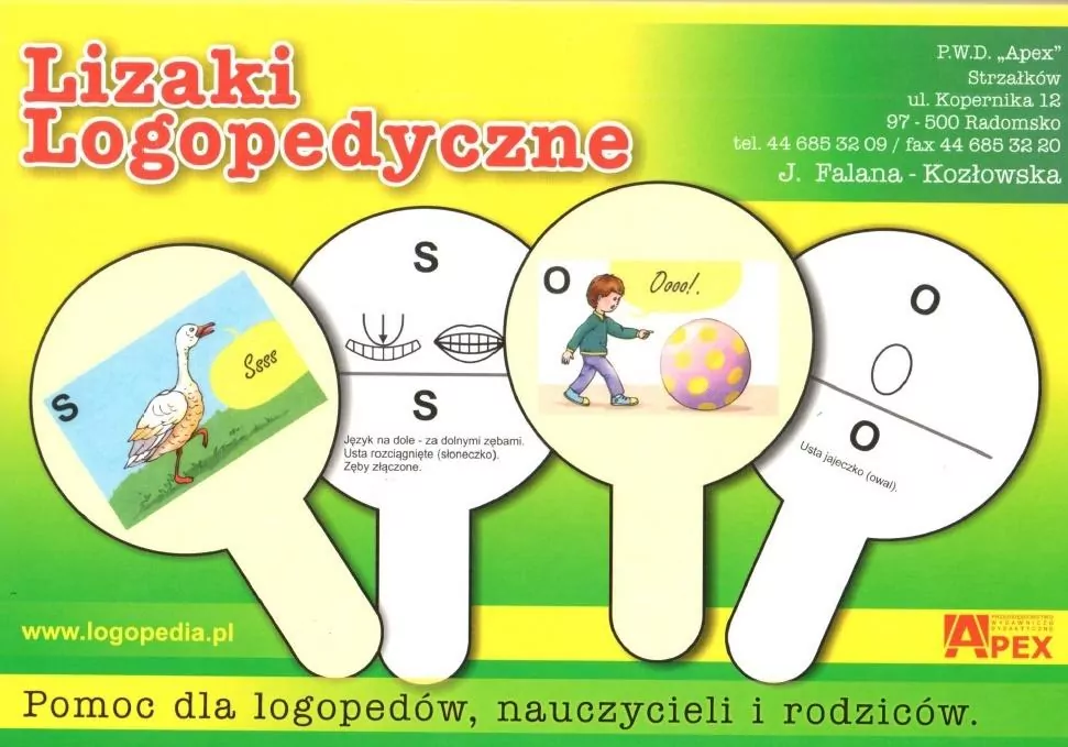 Lizaki Logopedyczne - tantis.pl