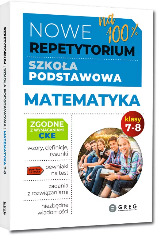 Nowe Repetytorium SP Matematyka, kl 7-8 - tantis.pl