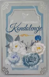 Karnet. Kondolencje. 2K - 049