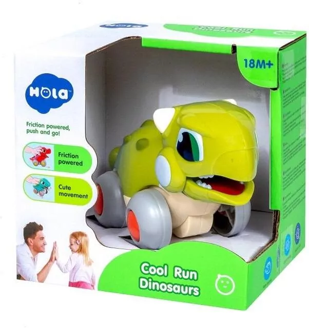 Dinozaur interaktywny z napędem zielony - tantis.pl