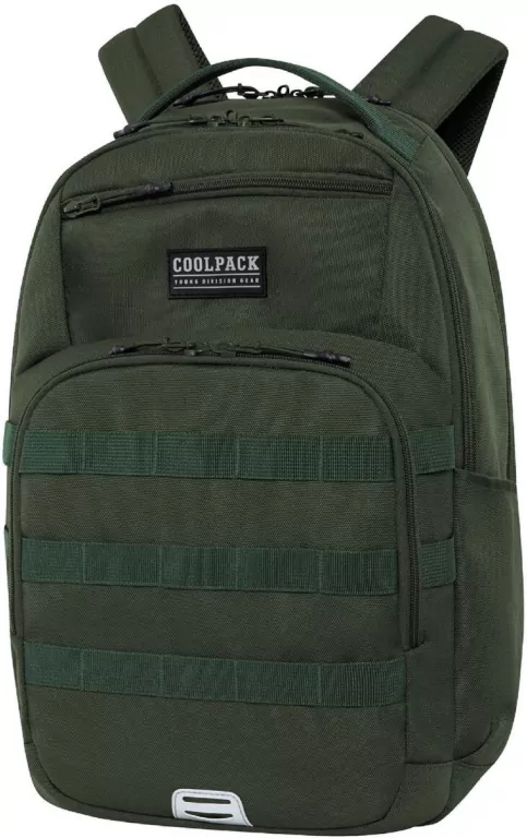 Plecak 2-komorowy Coolpack. Army green - tantis.pl