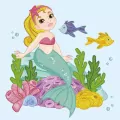 Diamond Dotz - Box Little Mermaid - tantis.pl