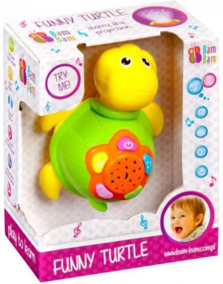 Zabawny żółw. Bam Bam - tantis.pl