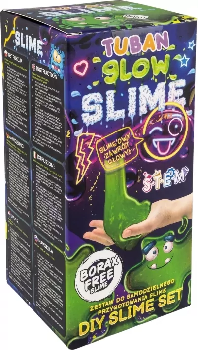 Zestaw Diy Super Slime. Glow in the dark - tantis.pl
