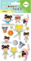 Naklejki Gymnastics 10x20cm HAPPY COLOR - tantis.pl
