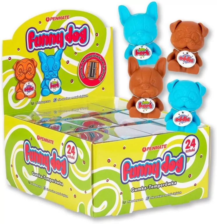 Gumka do ścierania piesek z temperówką - tantis.pl