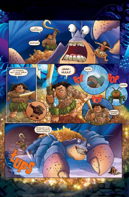 Vaiana Skarb oceanu. Magiczny świat Disneya w komiksie - tantis.pl