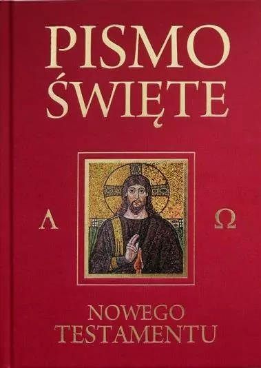 Pismo Święte Nowego Testamentu. Bordowy - tantis.pl