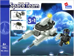 Klocki konstrukcyjne Space Team 103 elementy