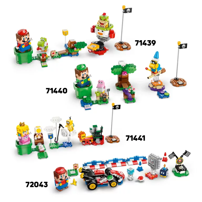 LEGO® Super Mario. Prince Florian i Castle Bowser 72042 - tantis.pl
