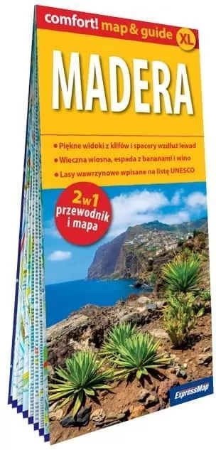 Comfort!map&guide Madera 2w1: przewodnik i mapa - tantis.pl