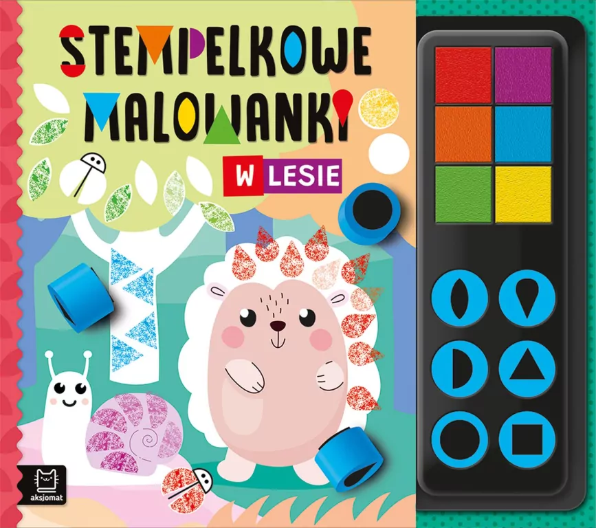 Stempelkowe malowanki. W lesie - tantis.pl