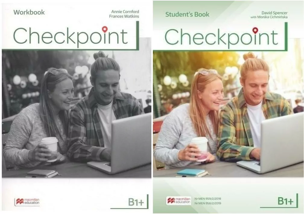Checkpoint. Pakiet: Student's Book (Podręcznik) / Workbook (Ćwiczenia). Poziom B1+. Język angielski - tantis.pl