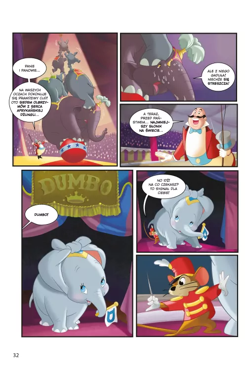 Klasyczne baśnie Disneya. Dumbo - tantis.pl
