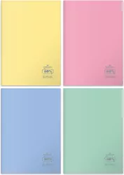 Zeszyt Pastel Colors. A4/60K kratka. Eco PP. 5 sztuk