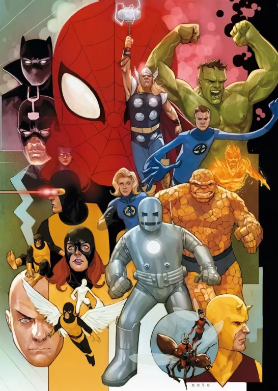 Clementoni. Puzzle 1000. Marvel - tantis.pl