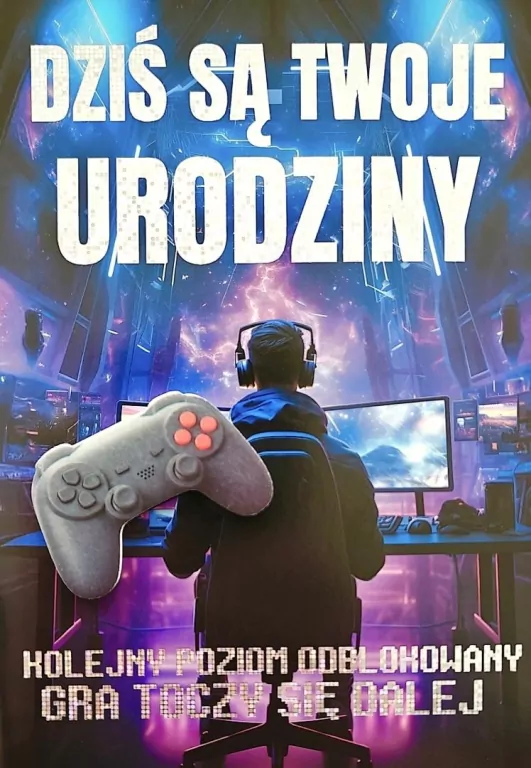 Karnet Urodziny gracz - tantis.pl