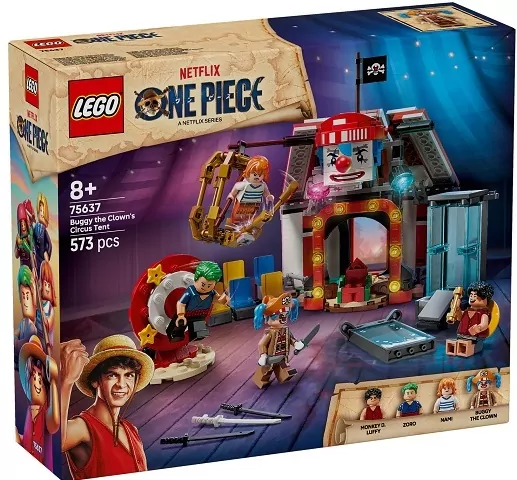 LEGO® One Piece. Namiot cyrkowy klauna Buggy’ego 75637 - tantis.pl