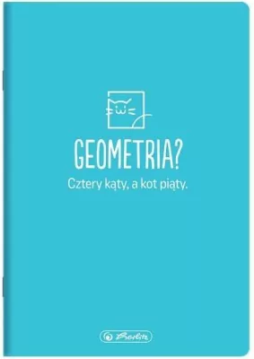 Zeszyt A5/32K gładki Geometria