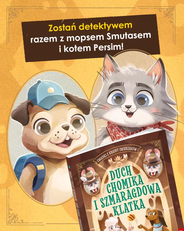 Zagadki z Krainy Zwierzaków. Duch chomika.. - tantis.pl