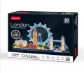 Cubic Fun. Puzzle 3D LED. Cityline Londyn - tantis.pl