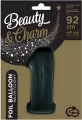 Balon foliowy B&C cyfra 1 czarna 92cm - tantis.pl