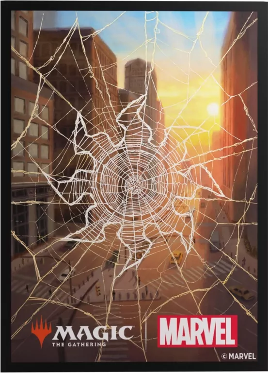 Gamegenic: Magic the Gathering - Marvel's Spider-Man - Premium Art Sleeves - Plains - tantis.pl