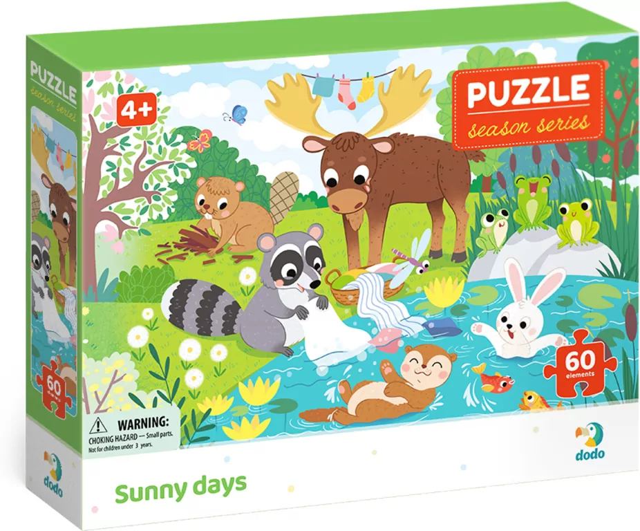 Puzzle 60. Pory roku. Letnie dni - tantis.pl