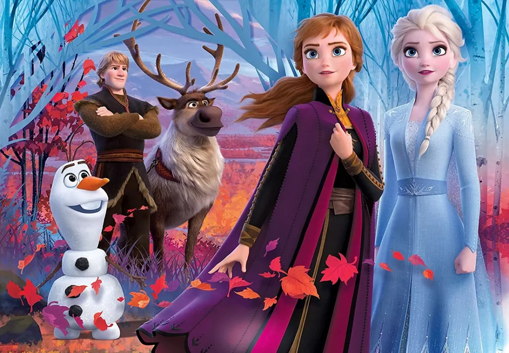 Puzzle 104. Super Kolor. Frozen 2. 27274 - tantis.pl