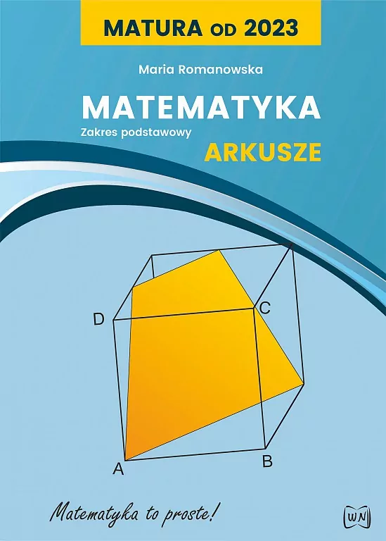 Matura od 2023. Matematyka Arkusze dla ZP - tantis.pl