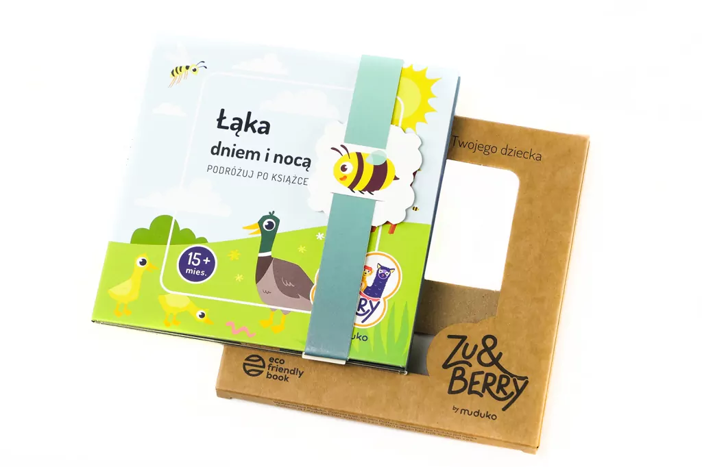 Łąka dniem i nocą. Podróżuj po książce 15 mies.+ - tantis.pl