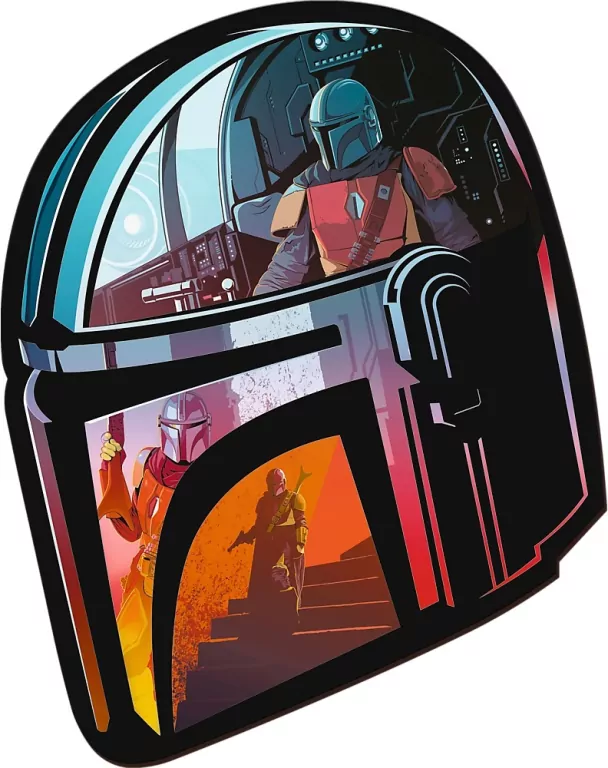 Puzzle drewniane 160. The Mandalorian. 20186 - tantis.pl