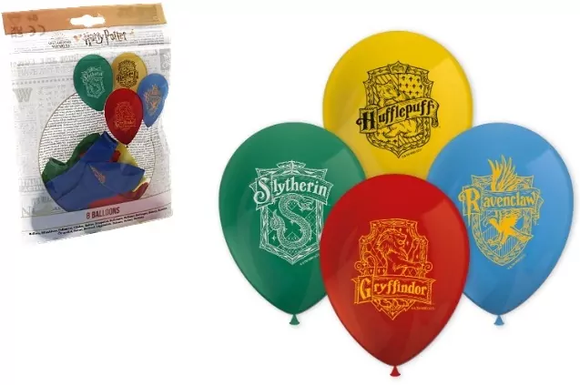 Balony Harry Potter Hogwarts Houses, mix - tantis.pl