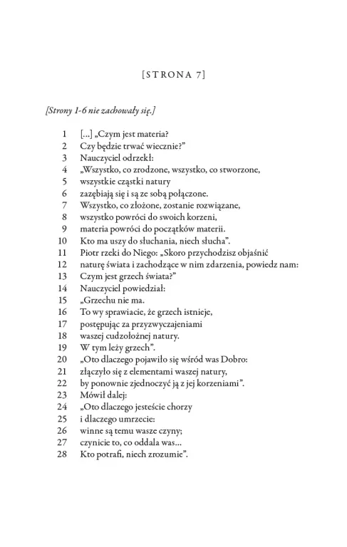 Ewangelia Marii Magdaleny - tantis.pl