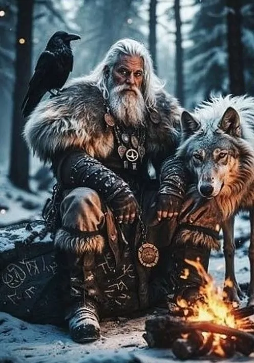 Diamentowa Mozaika Wiking nordycki wojownik NO-2003065 - tantis.pl