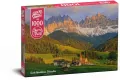 Puzzle 1000 Cherry Pazzi Santa Maddalena, Dolomites - tantis.pl