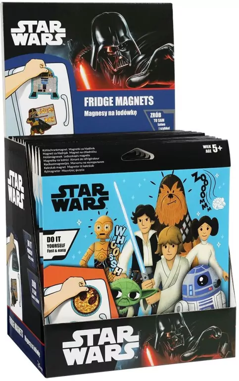 Magnes na lodówkę Star Wars 1szt.mix - tantis.pl