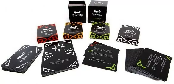 Dylematy. Gra towarzyska (druga edycja). Uwaga! rozgrywka grozi utratą znajomych - tantis.pl