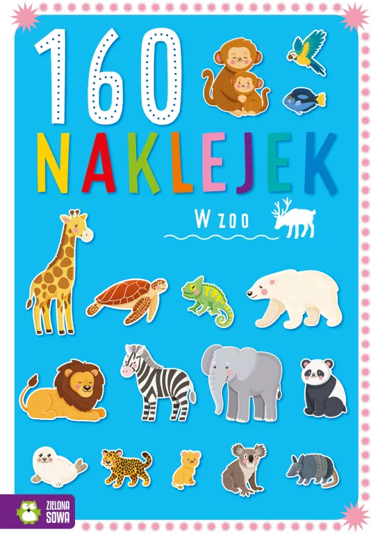 160 naklejek. W zoo - tantis.pl