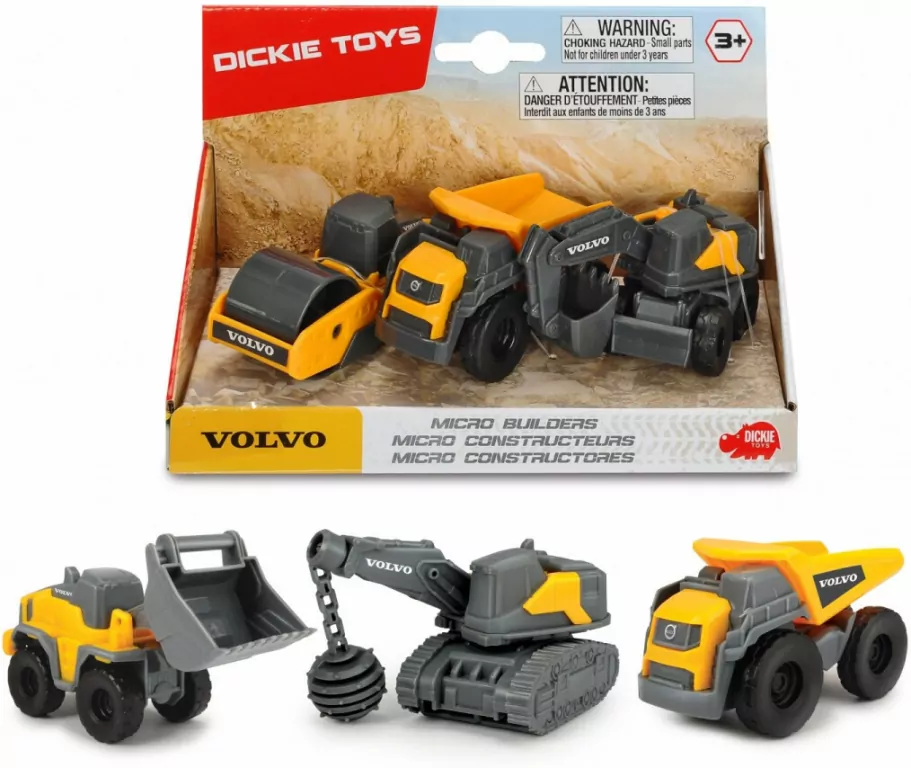 Pojazdy budowlane Volvo 3-pak - tantis.pl