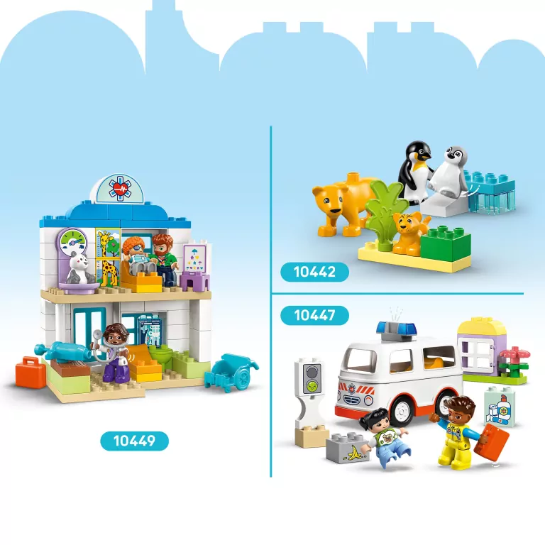 LEGO® Rodziny dzikich zwierząt 3 w 1 10446 - tantis.pl