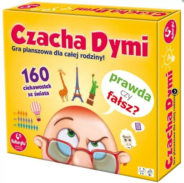 Czacha dymi. Gra planszowa - tantis.pl