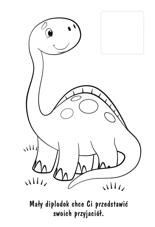 Dinozaury. Moja kolorowanka z naklejkami - tantis.pl