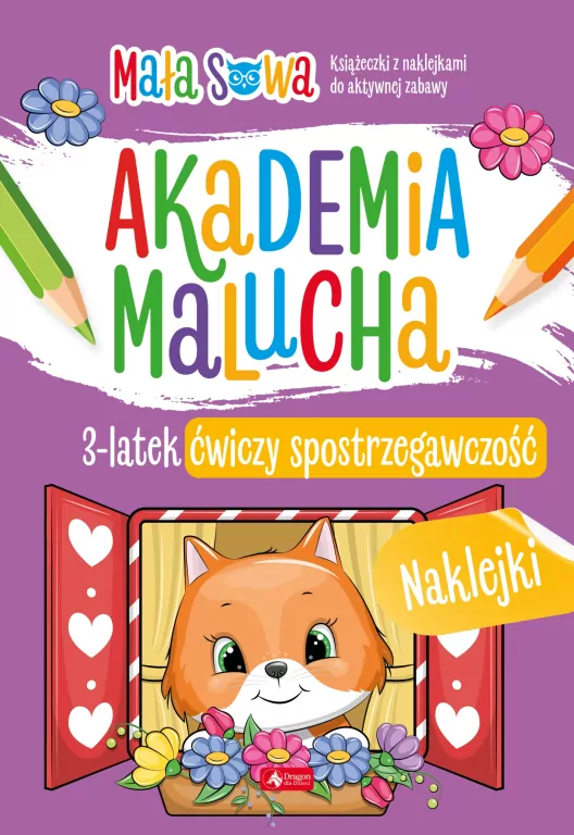 Akademia malucha. 3latek ćwiczy spostrzegawczość - tantis.pl