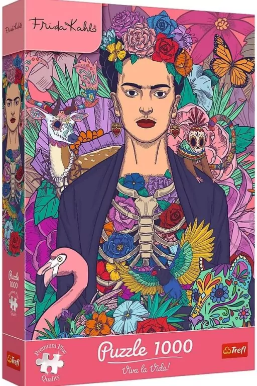 Puzzle 1000 Frida Kahlo: Kwitnąca dusza TREFL - tantis.pl