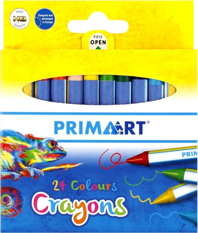 Kredki woskowe. 24 kolory - tantis.pl