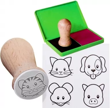 Naklejki i pieczątki ze zwierzątkami - tantis.pl