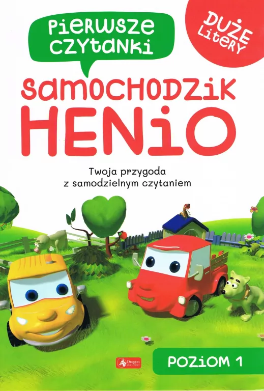 Pierwsze czytanki Samochodzik Henio Poziom 1 - tantis.pl