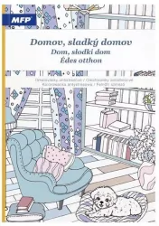 Kolorowanka antystresowa dom, słodki dom