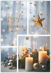 Karnet Wesołych Świąt - Vesele Vanoce Cestina